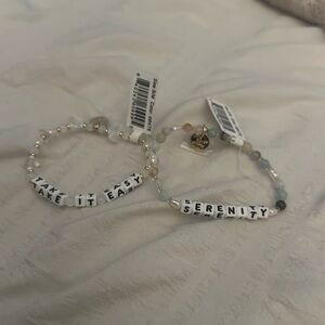 Little words project NWT bracelets